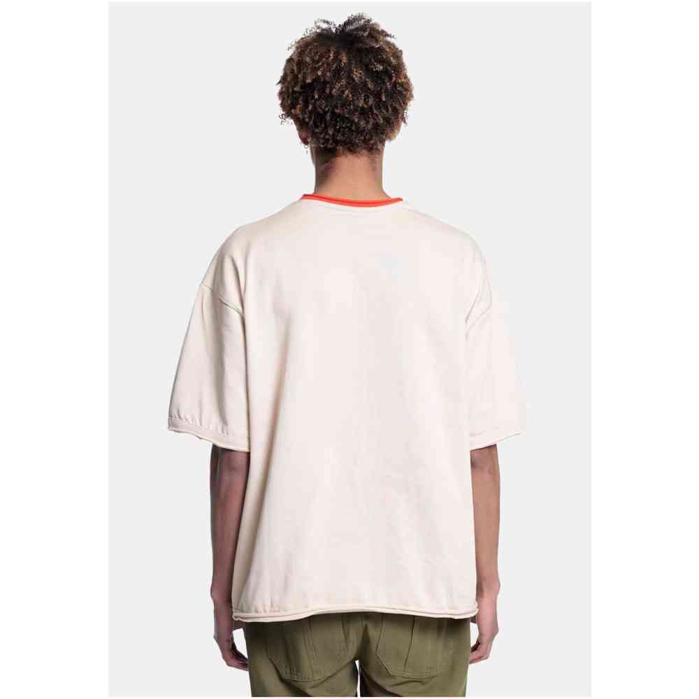 DEF - DWD Drip Logo Unisex TShirt - Beige